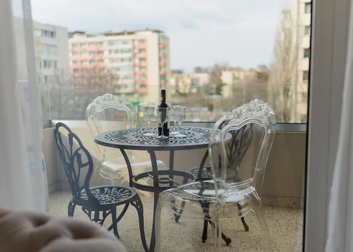 With View & Large Balcony Apartment Bucharest