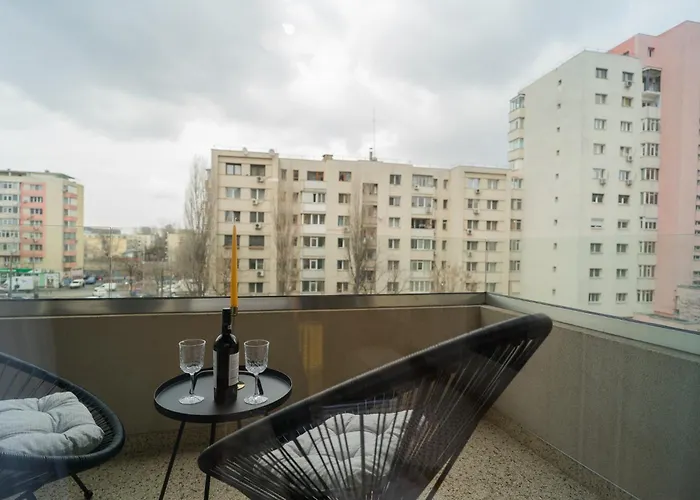 With View & Large Balcony Apartment Bucharest